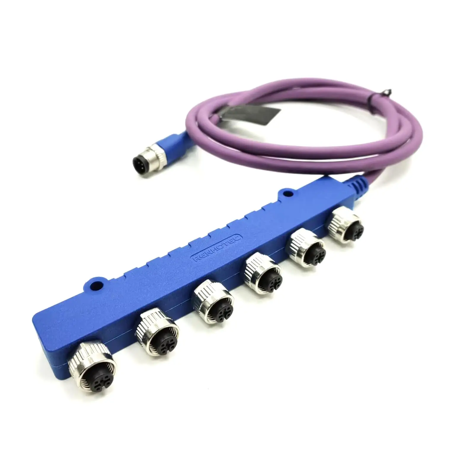 Marine Nmea 2000 - Cable de 6 puertos con conector de metal 6 hembra a macho longitud de cable 1 metro Marine Nmea 2000