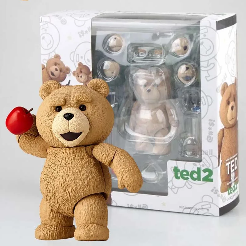 

Ted 2 Anime Figure Ted Bjd Teddy Bear Action Figure No.006 Teddy Figurine Cute Cartoon Toys Collectible Dolls Decoration Gifts