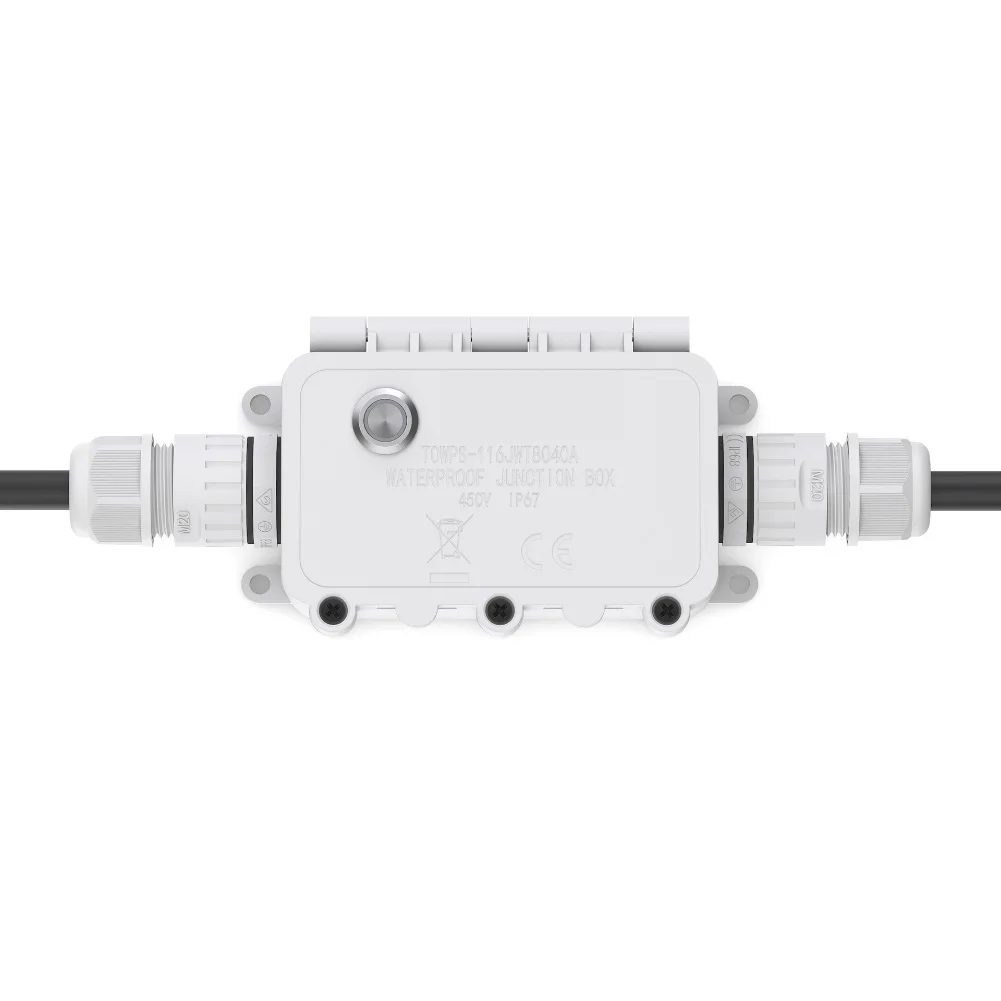 

IP67 Waterproof For Smart Outdoor Switch Box 1 to 16 Amp WiFi Remote Control for Heavy Duty Applications Garden Lighting