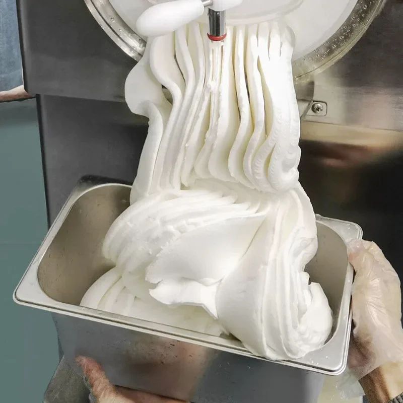Mesin Es Krim Vertikal Digital Kontrol Kapasitas Tinggi dari Baja Anti Karat (Dapat Disesuaikan)