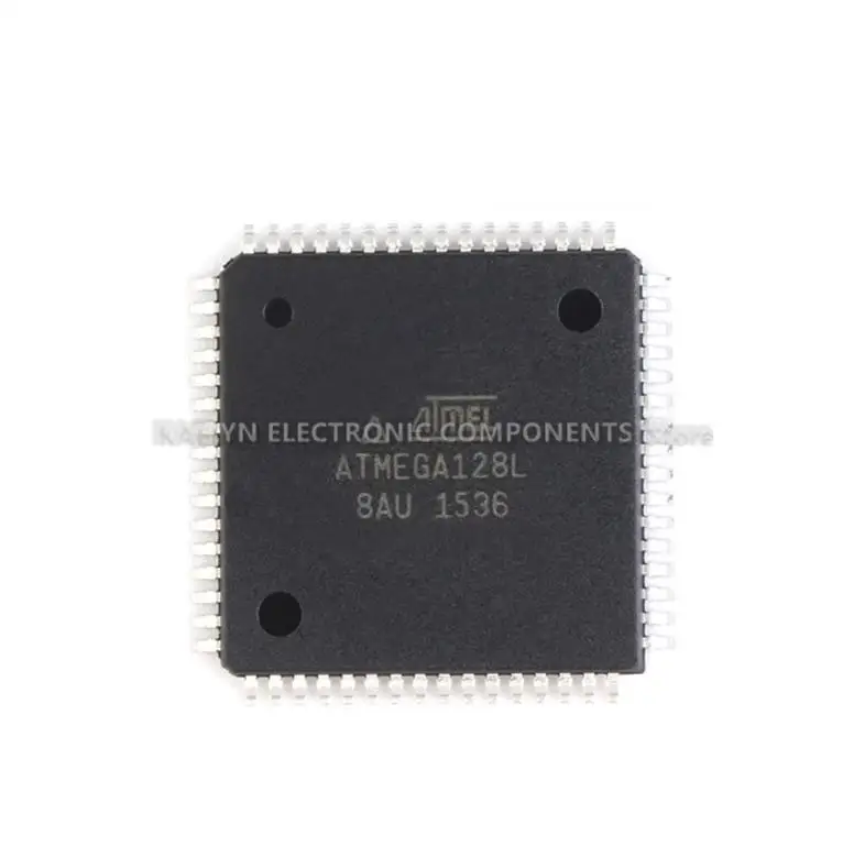 1Pcs/lot ATMEGA128A-AU  ATMEGA128L-8AU  ATMEGA1281-16AU ATMEGA128-16AU ATXMEGA128A1-AU QFP-64