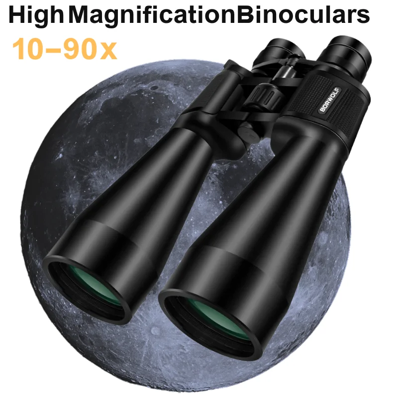 

BORWOLF 20-60X70 Binoculars High Magnification Long Focal Length 70X Zoom Outdoor Huntingonomical Binoculars High Definition