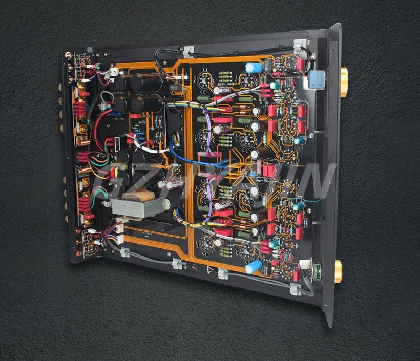 أحدث 1:1 استنساخ MC150 ماكينتوش قوة فائقة القناة الصفراوية hifi عالية الدقة القناة الصفراوية مكبر كهربائي 150 واط * 2 قابل للضغط ATC ، 18 ~ 25 كيلو هرتز