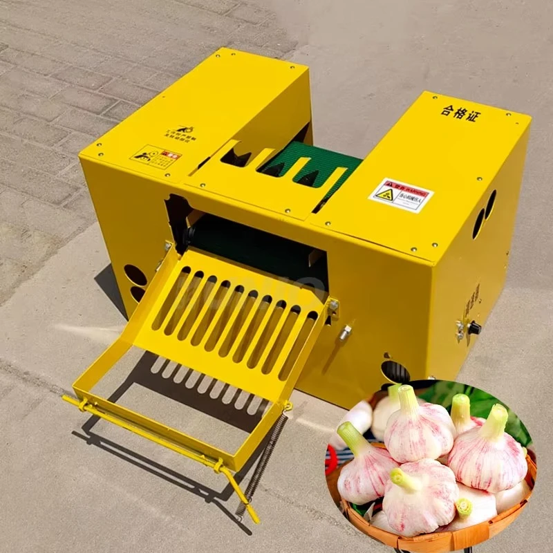 

Mini Electric Onion Garlic Root Cutter Garlic Stem Leaf Head Tail Separating Cutting Machine Garlic Root and Stem Cutter