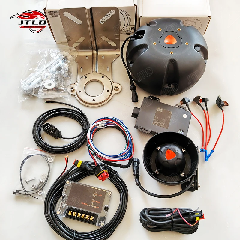 JTLD Universal complete kit Active Sound incl. Booster  Smartphone Control Other for Car Exhaust System