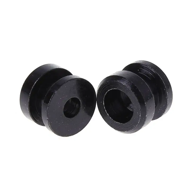 1Pair Guitar Non-slip Strap Lock Button Buckle Base