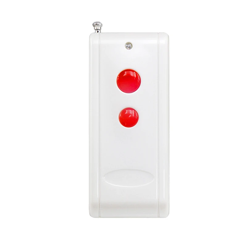 

433MHz 2 Button Fixed Code RF Wireless Remote Timer Universal LED Electric Door Electric Curtains