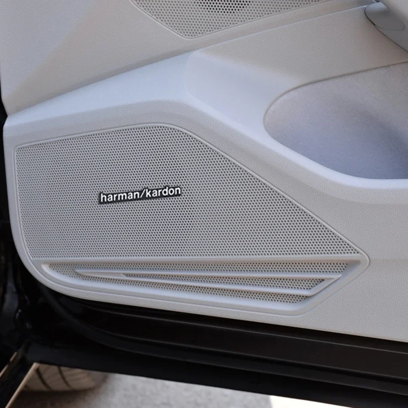 Harman Kardon Badge aluminum 3D car audio stickers For e46 e90 e60 f30 f10 e36 e39 g20 f20 e87 e92 g30 e91 x5 mini cooper