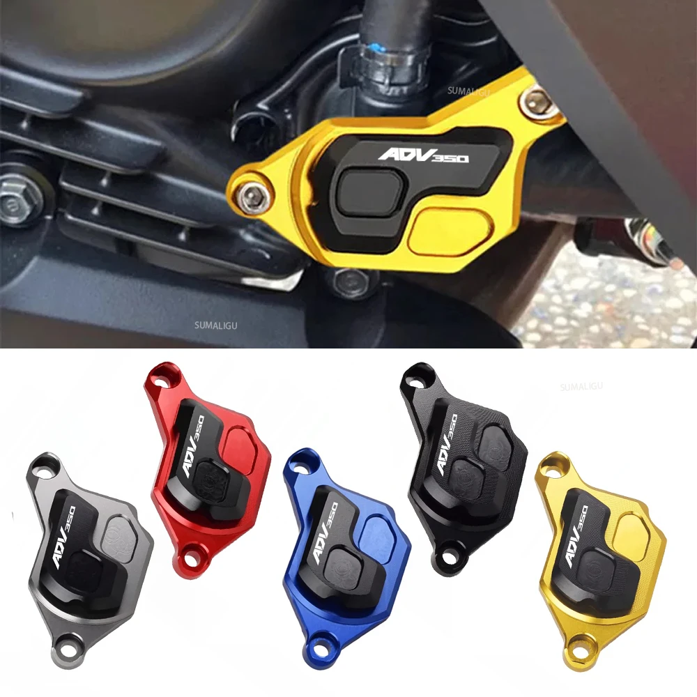 For Honda ADV350 Forza 350 NSS350 2021-2025 Motorcycle CNC Water Tank Cooler Radiator Guard Cap Mental Protector Cover