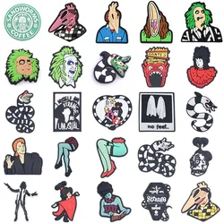 Horror Shoe Charms Shoe Decorations Scream Accessories for Men Women Adult Halloween Party Gifts