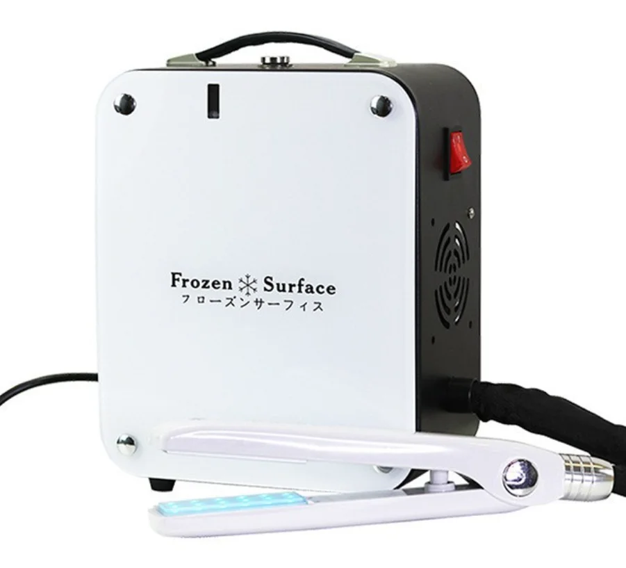 

Professional Ice Cold Hair Care Set Treatment Frozen Flat Iron Machine for Head Spa