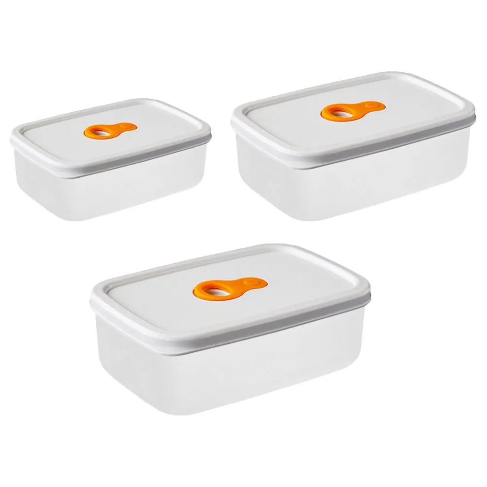 

Airtight Food Containers Set Fruit Storage for Fridge Kitchen Crisper Box Reusable PP Material Snack Containers Kids Lunch Boxes