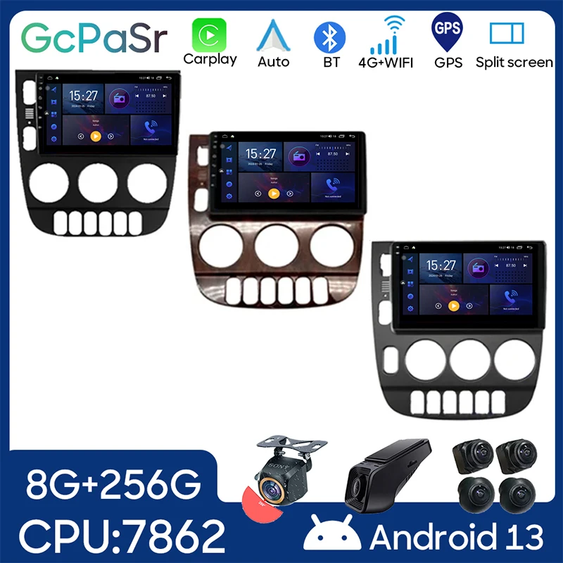 Android13 For Mercedes Benz M-Class W163 ML 1997 - 2005 LHD Multimedia Car Player Auto RadioNavigation GPS Stereo No 2din DVD BT