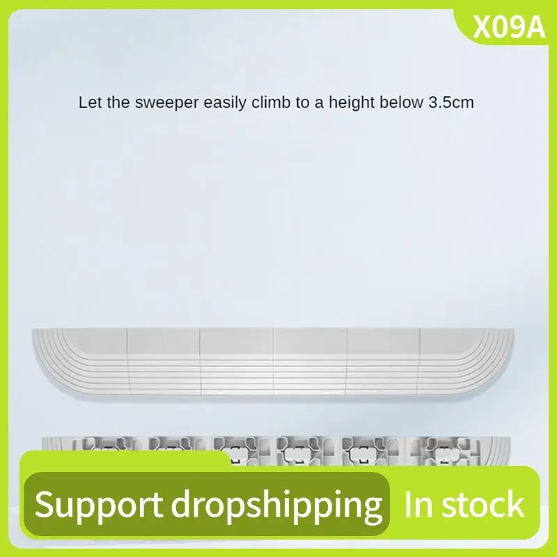 

X09A 2X Door Sill Strip For All Robotic Vacuum Cleaner Replacement Spare Parts Accessories Ramp Doorway Crossing Helper-A