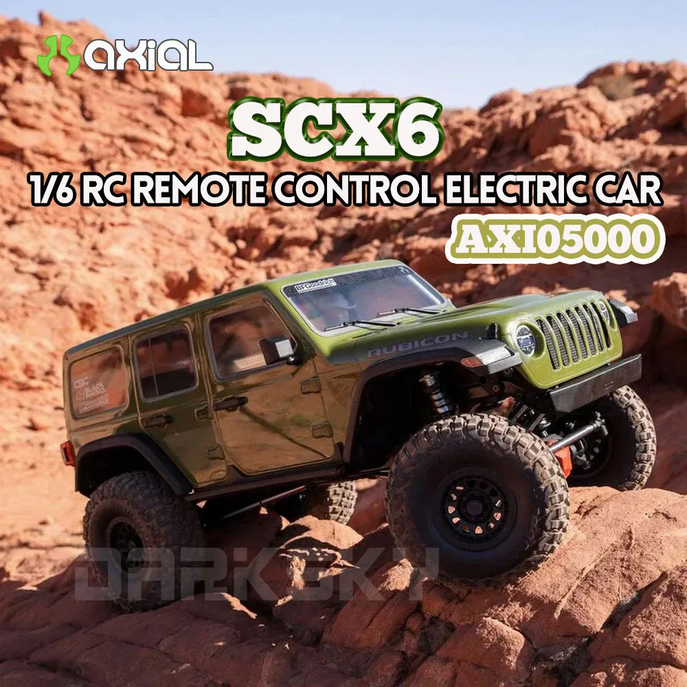 

AXIAL SCX6 AXI05000 1/6 RC пульт дистанционного управления электрический 4WD внедорожная модель автомобиля альпинистский автомобиль гусеничный двухскоростной переключатель