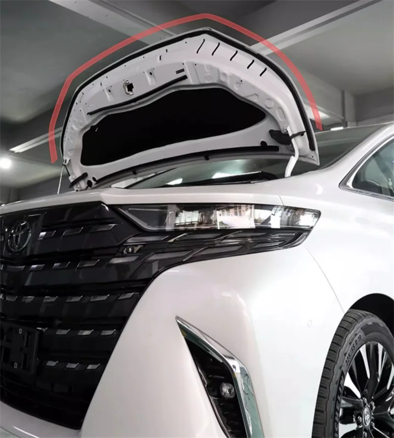 soundproofing rubber strip Car soundproofing strip fit for Toyota Alphard Vellfire 40 series instrument panel sealing strip