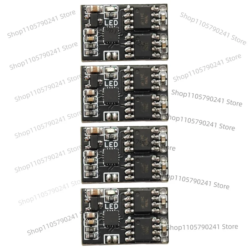 4PCS 1-3S Bidirectional ESC 3A 5A Brushed Motor Speed Controller For RC Tank Mini Tracked Vehicle Parts