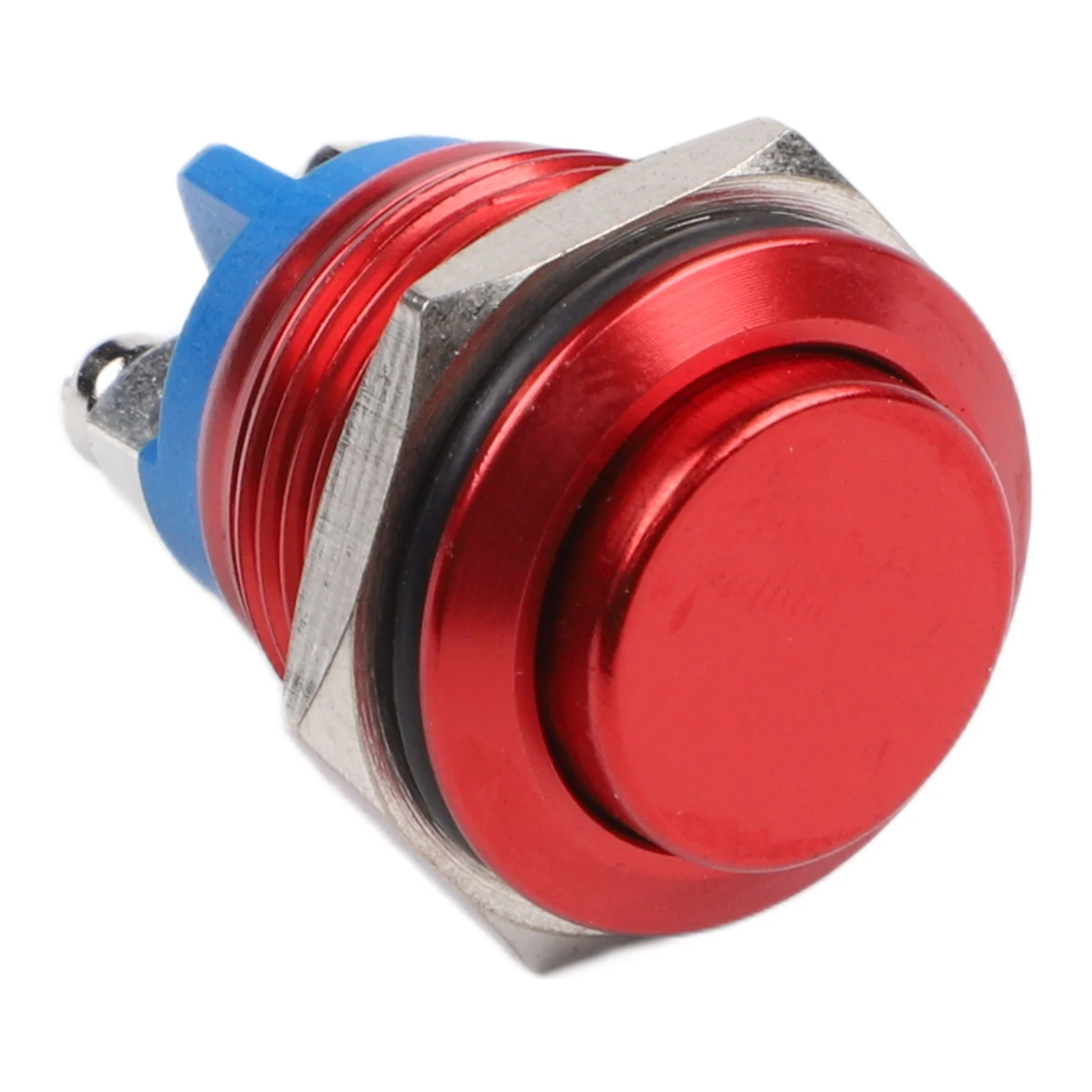 Approx.16mm 0.63 16mm Push Button Easy Installation 1A Maximum Current Compact 24mm Length High Round Head Shape