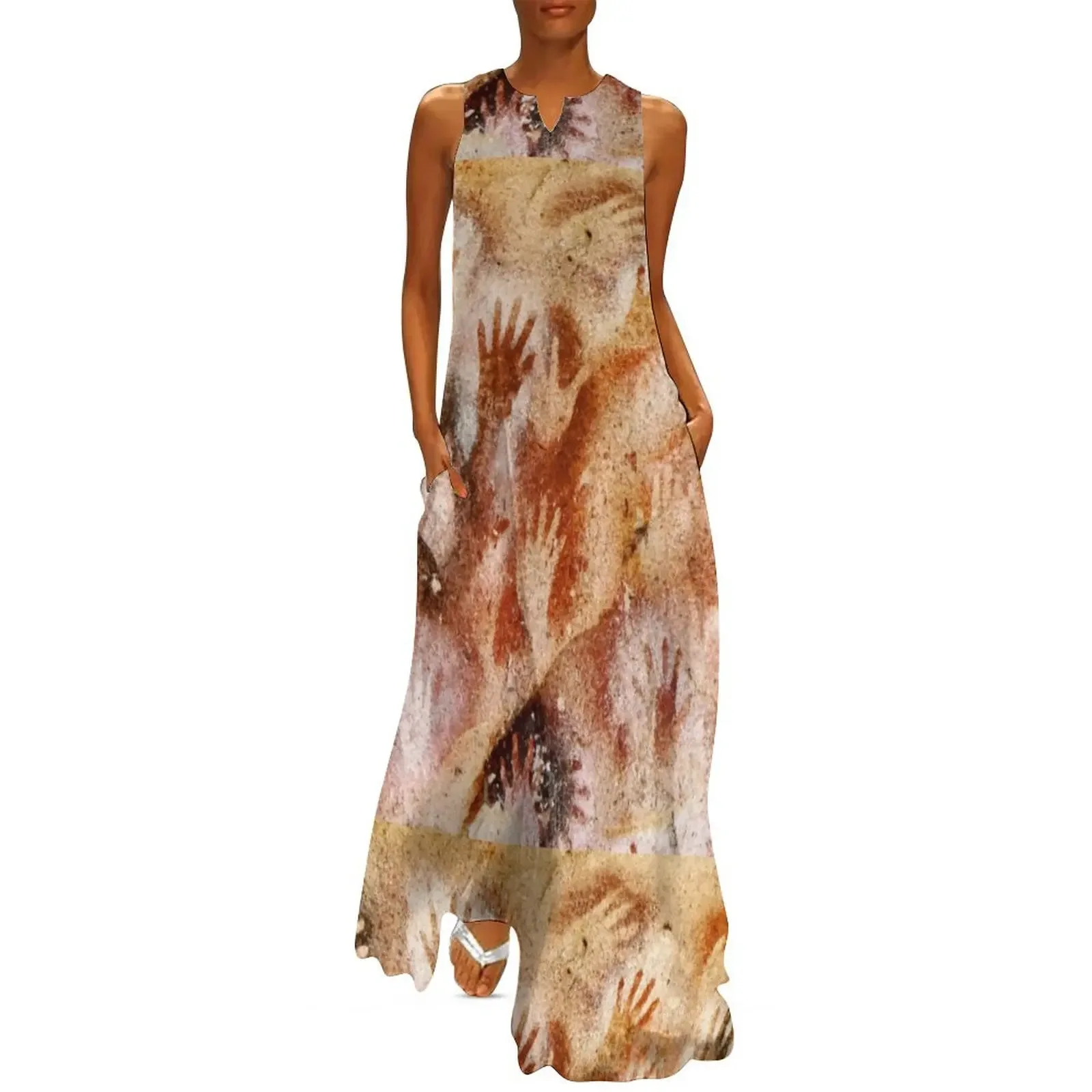 

Cave of the Hands - Cueva de las Manos Long Dress Women"s summer suit Elegant gowns long dress women