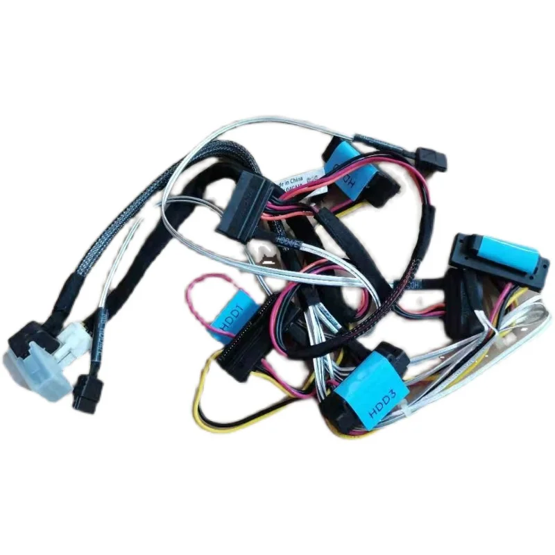 Новый для Dell PowerEdge R330 4-дисковый SSD-кабель для передачи данных SAS 4C4J8