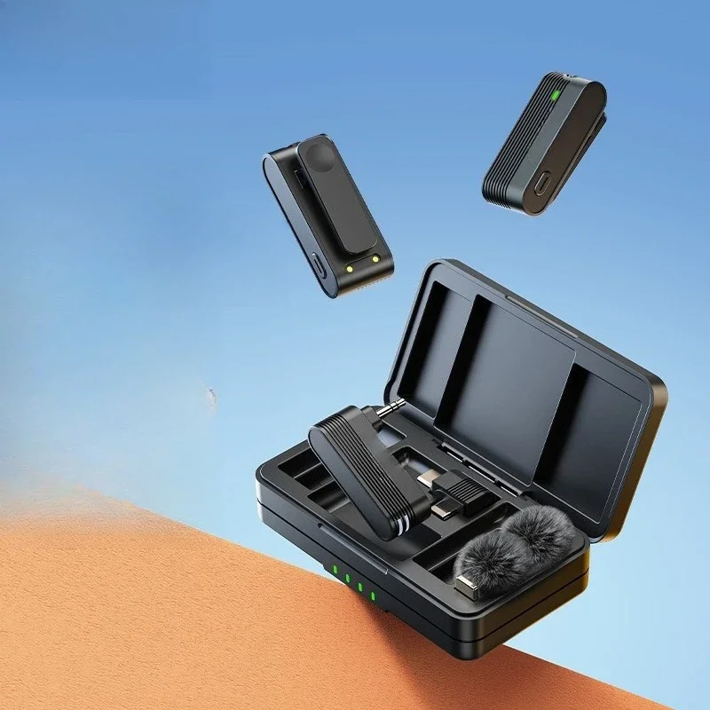 

A100 wireless collar microphone mobile phone live broadcast radio action camera recording noise reduction