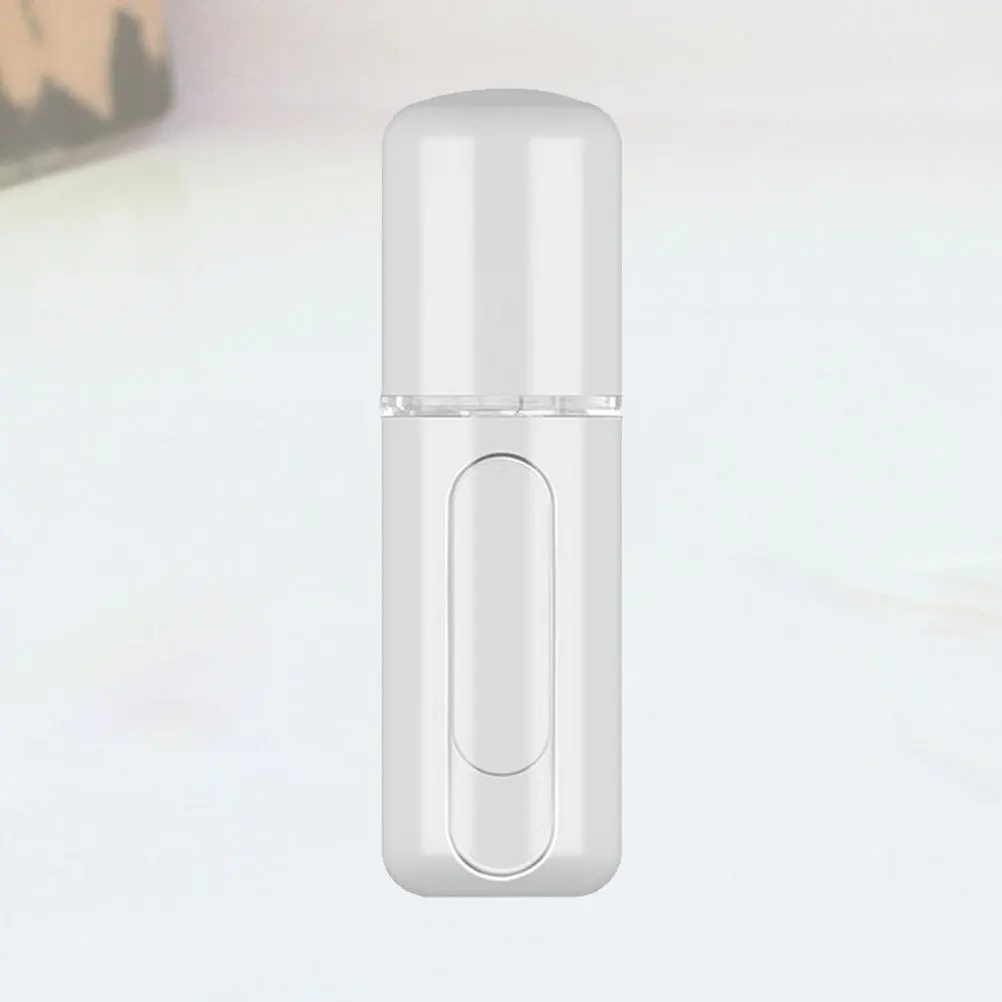 

1Pcs Portable Rechargeable Nano Mist Sprayer Facial Mini Steamer Moisturizing Face Spray Device White