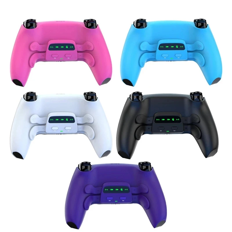 

Remap Kit Back Button Housing for ps5 Controller Programable Back Button Attachment Controller Paddle 4Key Mapping 3XUE