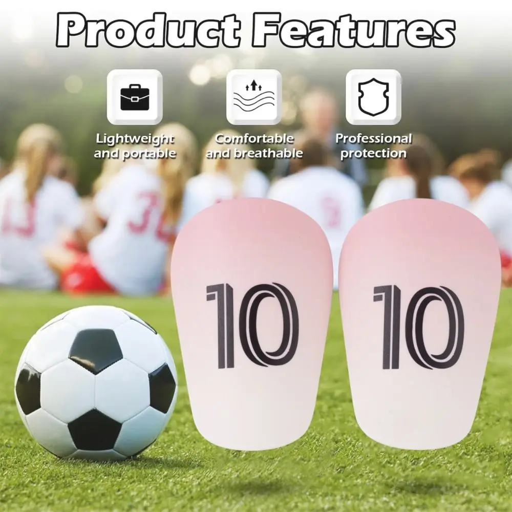 

Leg Protective Football Shin Pads Shock Absorbing EVA Thickening Training Shank Board Non-slip Leg Cover Soccer Shin Guards