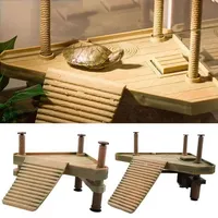 Turtle Basking Platform Terrapin Dock Brazilian Terrapin Floating Island Reptile Ramp Platform Aquarium Decoration Platform