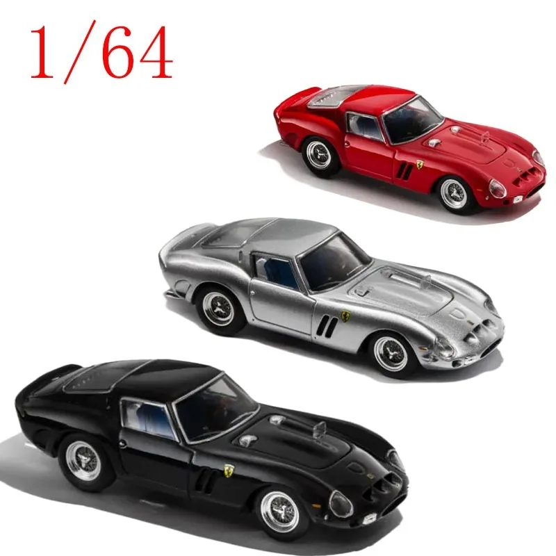 CL moulé sous pression 1/64 échelle Ferrari 250 GTO capot d'ouverture modèle de collection alliage modèle de voiture jouets pour garçons cadeau enfants jouets garçons