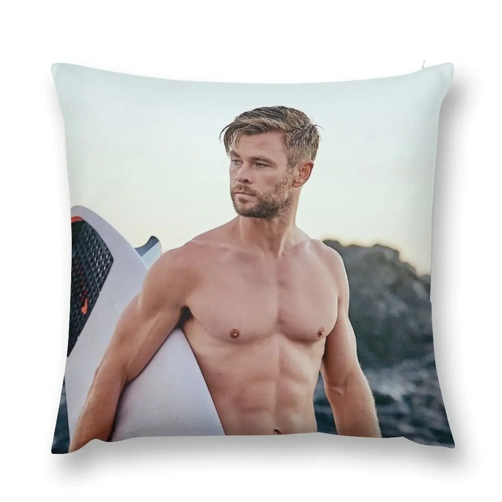 

Chris Hemsworth Throw Pillow Couch Pillows Sofa Pillow Cover pillow