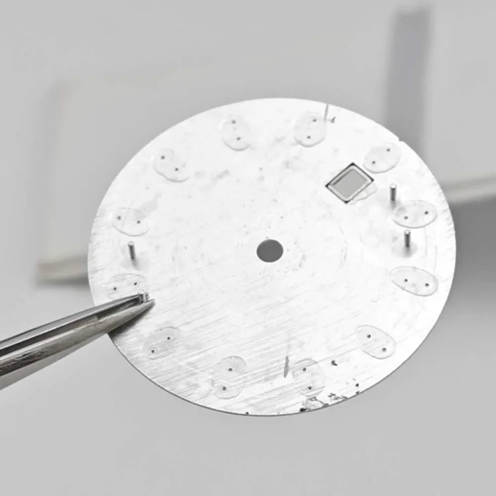 Nuovo quadrante dell'orologio da 35 mm per movimento NH34 NH35 quadrante dell'orologio calendario singolo 24 stagioni piccolo estivo senza parti del quadrante luminoso