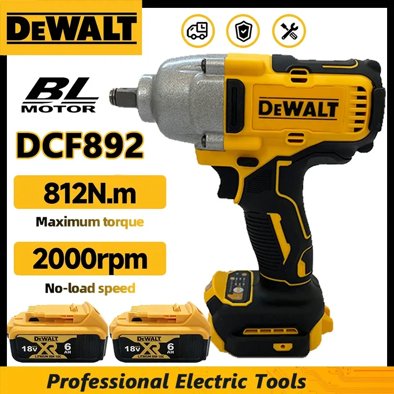 DeWalt Cordless Brushless Angle Grinder, Cutter, Electric Wrench, Polisher, Air Pump, Heat Gun Multifunctional Power Tools