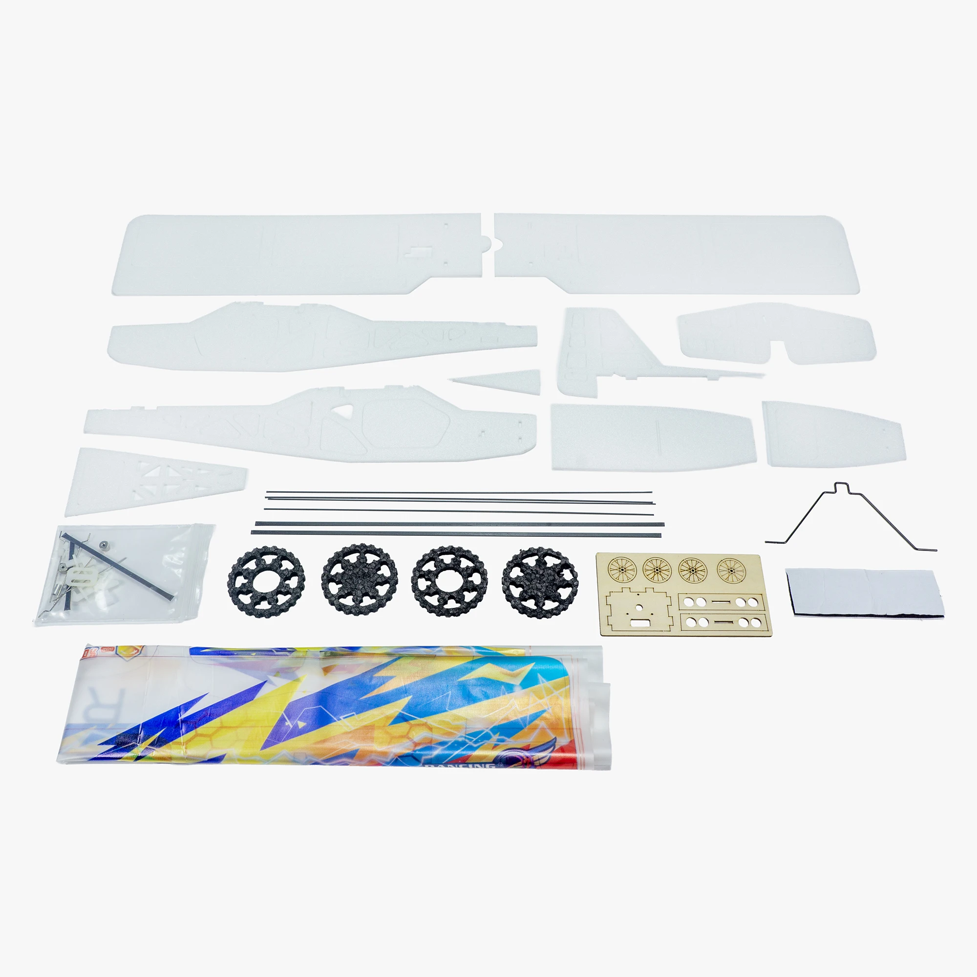 KIT-FOX V2025 RC-Flugzeug-Kit 570 mm, EPP-Schaum-DIY-Montagemodell – Hochleistungs-Miniflugzeug für Anfänger und Bastler – Detail 5