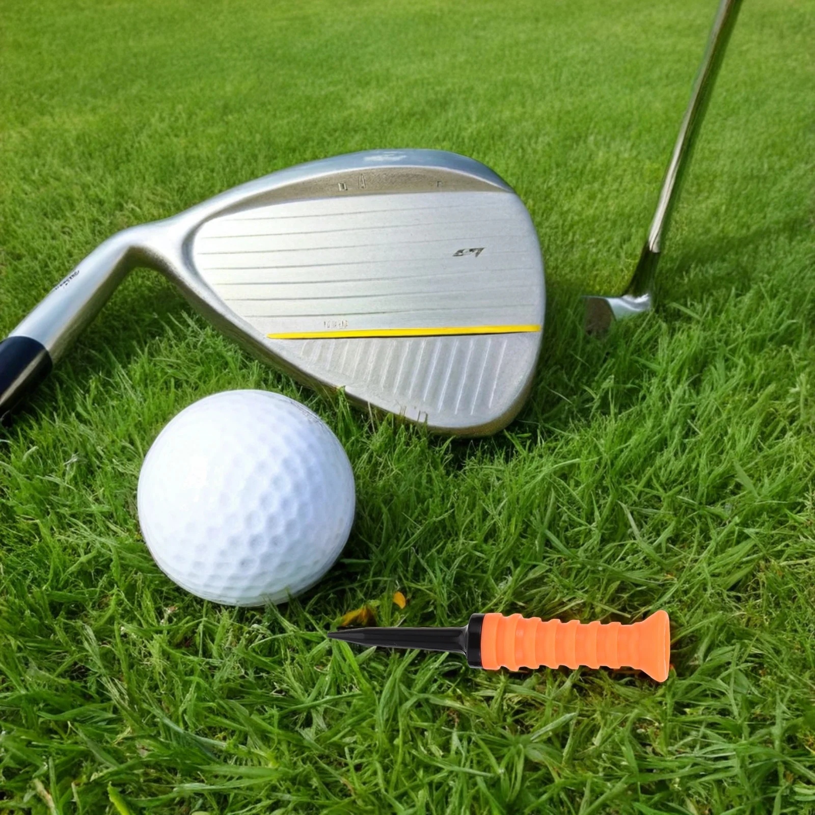 4Pcs Golf Tees Plastic Flexible Elastic Limit Technology Reusable Practice Mat Holder Driving Range Golf Accessories