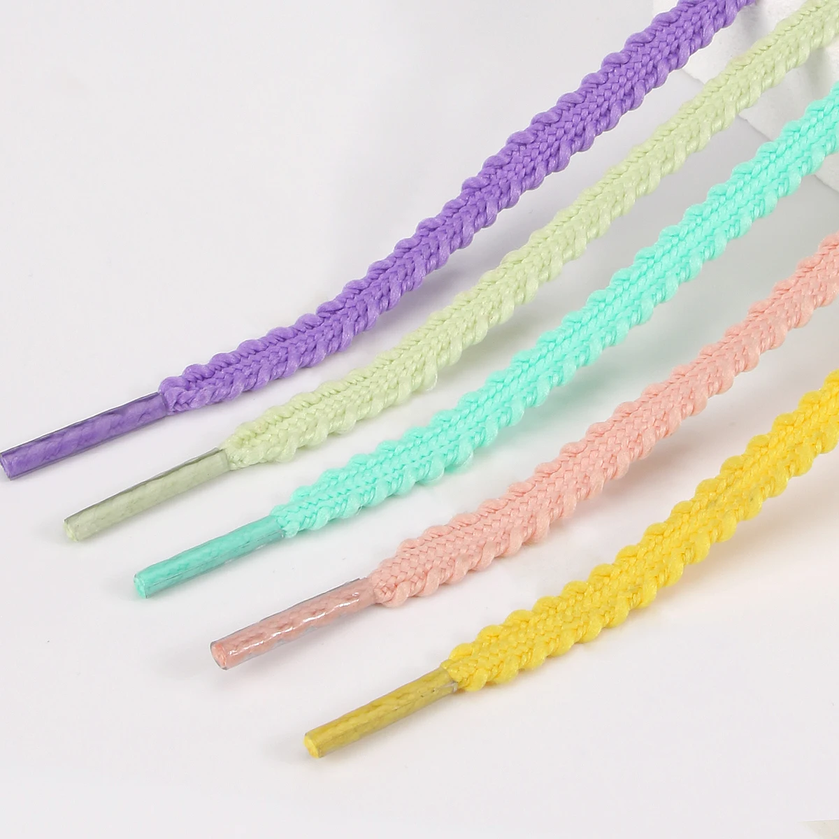 1 Pair 6mm Flat Shoelaces for Running Sneakers Athletic Shoes Unisex Replacement Shoe Laces Accessories