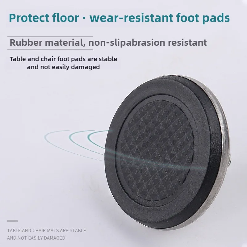 Leveling Foot Base, M6, M8, M10, Screw Height Adjustable, Dia 21mm, 24mm, 27mm, 30mm, 36mm,40mm,2 Pcs, 4 Pcs, 8 Pcs image 3