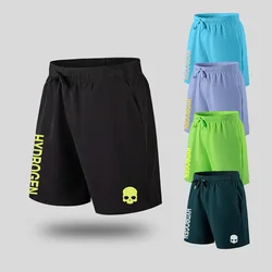 2024 New Men's Sport Shorts Breathable Tennis Pockets Shorts Quick-Drying Badminton Trousers Summer Outdoor Running Sports Pants