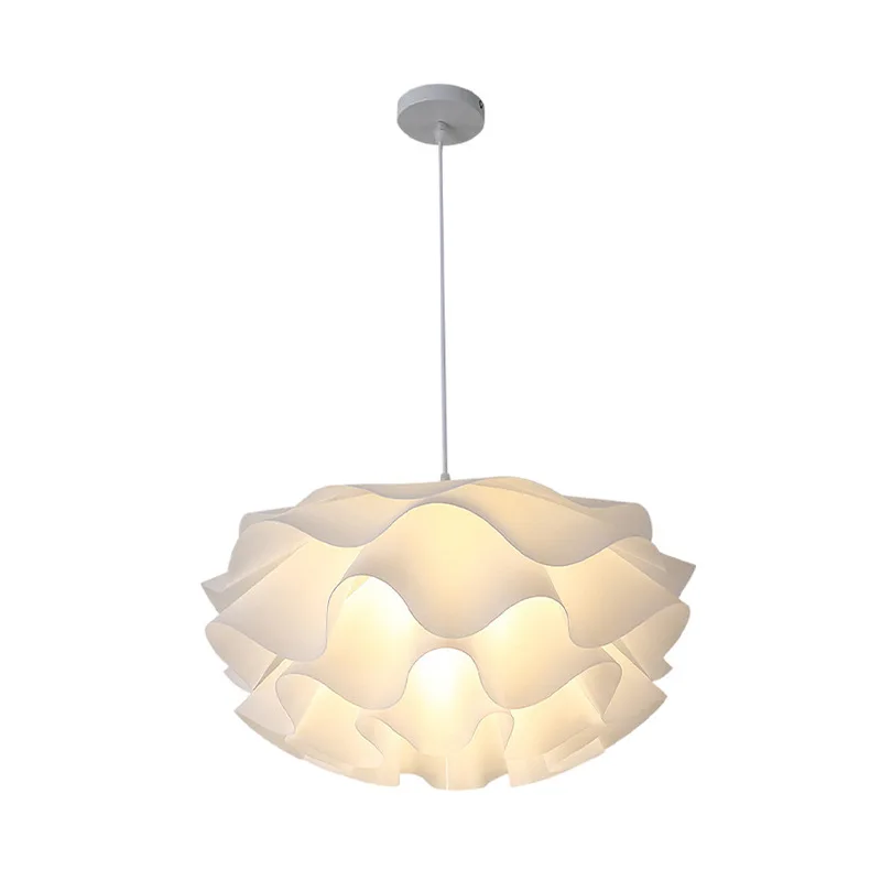 

Modern simplicity, Nordic creative individuality bedroom, warm study dining room living room, acrylic flower chandelier