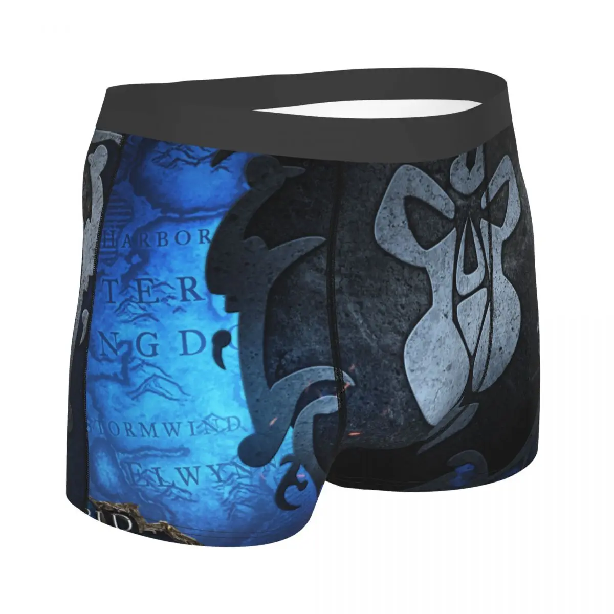 World of Warcraft Battle For Lion Underpants Homme Panties Man Underwear Sexy Shorts Boxer Briefs