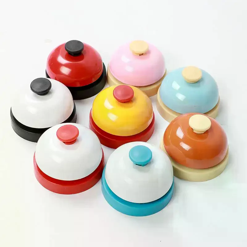 Call Bell Press Type Loud Clear Ring Multi-Functional Table Bell for Pet Training Restaurant Counter Order Reception Use