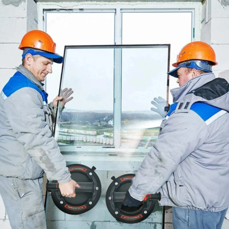 Nieuwe Vacuüm Zuignap 200kg Laadvermogen Zware Vacuümstrooier voor Tegel Adsorptie Graniet Glas Lifting 8/14 inch Cup