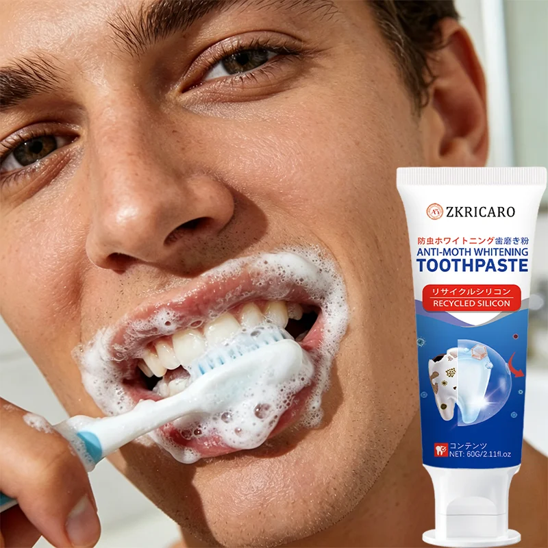 Anti-cavity Toothpaste, Portable and Clean Design, Effectively Removes Dirt and Bad Breath, Brightens Teeth, Deeply Cleans