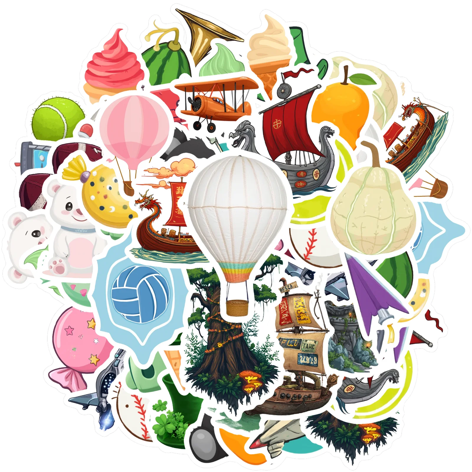 35-шт-50-шт-наклейки-для-мороженого-милые-наклейки-с-фруктами-забавные-наклейки-для-пиратов-ноутбуков-чемоданов-наклейки