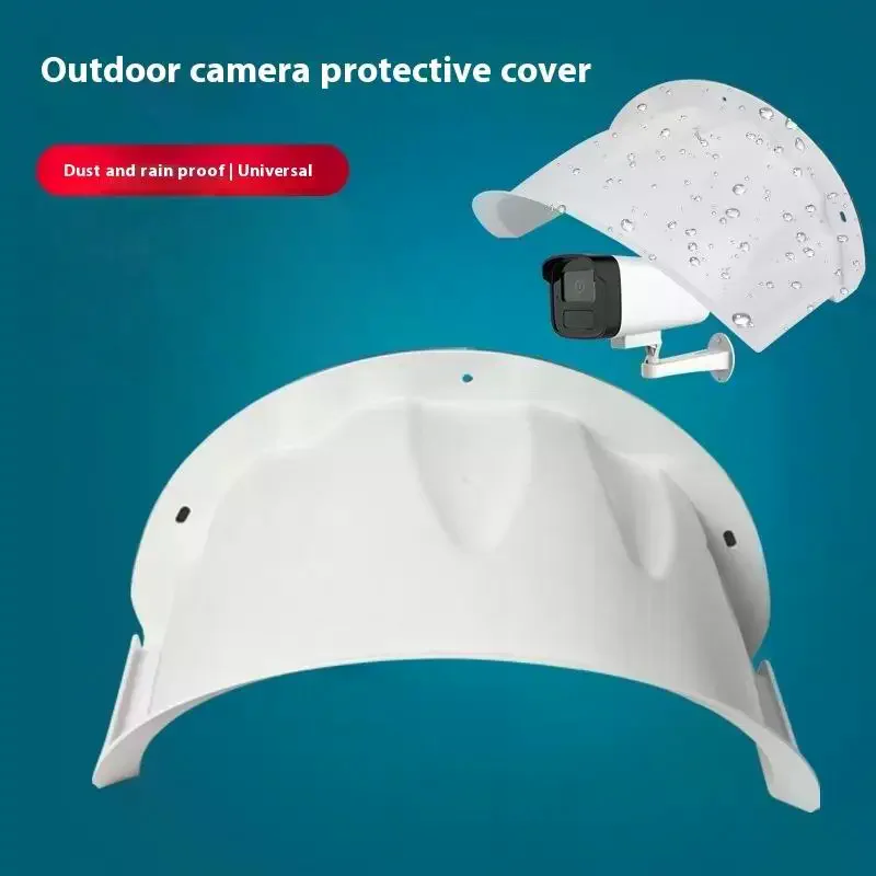Capa protetora à prova de chuva para câmeras dome, caixa de proteção para câmera de segurança