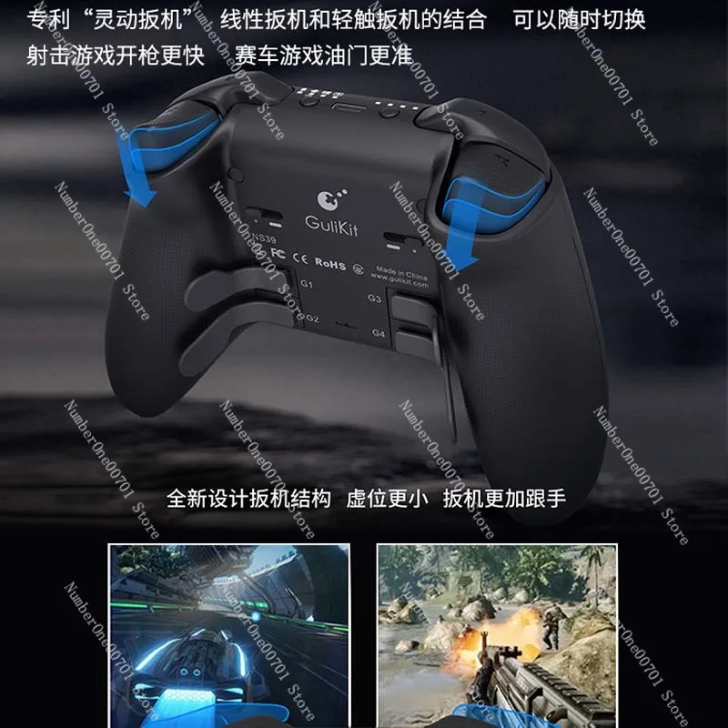 3Max Gamepad سماعة لاسلكية تعمل بالبلوتوث هورايزون 5 صف مزدوج بالبخار