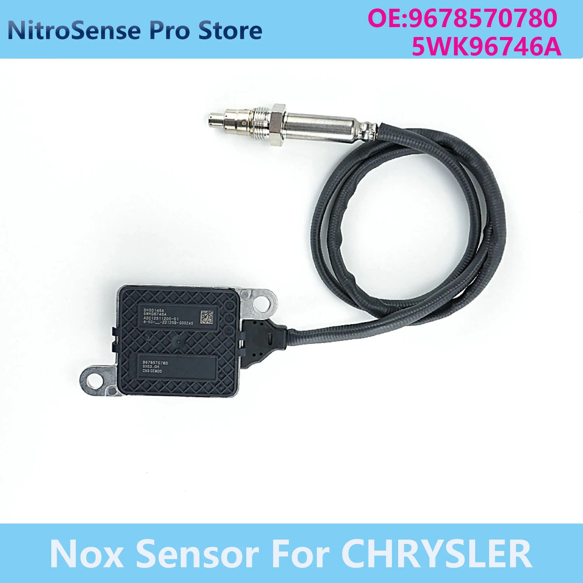 

5WK96746A 9678570780 5WK9 6746A New Nitrogen Oxide Sensor NOX Sensor For Citroen Peugeot 308 3008 5008 2.0 HDi 2012-2021
