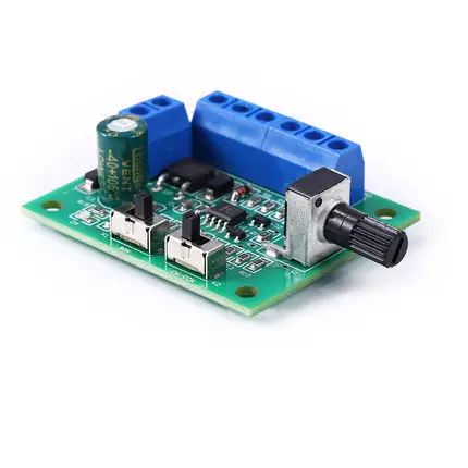 PWM motor speed controller brushless DC driver board regulator plate governor module monitor 24V with drive