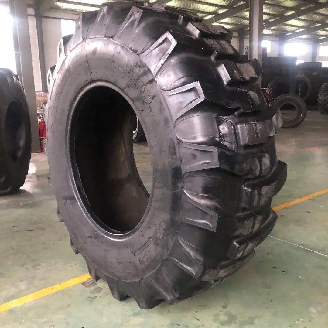 

A 16.9-24 R4 loader tyre 16.9x24 backhoe tyre vacuum tyre