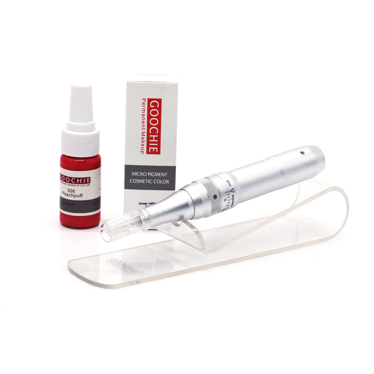 Goochie Permanent Makeup Machine Microblading Pen Kit Disposable Needle Machine PMU